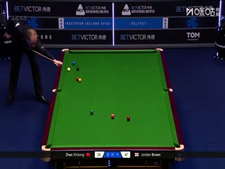 2025斯诺克北爱尔兰公开赛64进32 赵心童0-4乔丹·布朗 20251019封面图