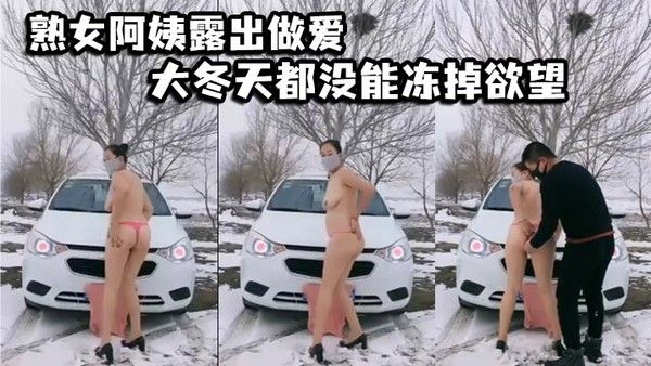 熟女阿姨露出做爱 大冬天都没能冻掉欲望 在户外阴道被操作使用 淫叫连连封面图