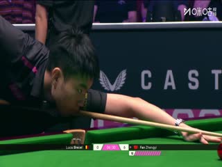 斯诺克单局限时赛32进16 卢卡·布雷切尔0-75范争一（朱峰立） 20251213封面图