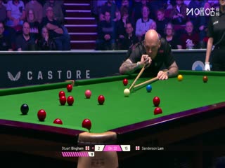 斯诺克单局限时赛32进16 林杉峰15-76斯图尔特·宾汉姆（朱峰立） 20251213封面图