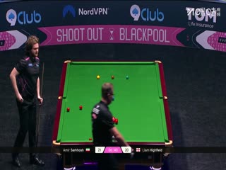 斯诺克单局限时赛32进16 利亚姆·海菲尔德91-21阿米尔·萨克霍什（朱峰立） 20251213封面图