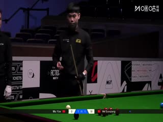 2025斯诺克北爱尔兰公开赛32进16 吴宜泽2-4贺国强 20251022封面图