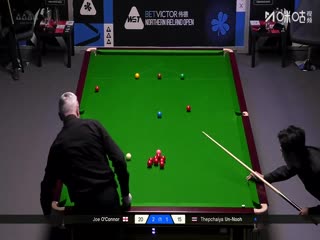 2025斯诺克北爱尔兰公开赛64进32 乔·奥康纳3-4塔猜亚·乌努 20251021封面图