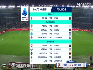 意甲联赛 都灵VS那不勒斯 20251019封面图