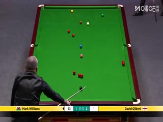 斯诺克英锦赛正赛32进16轮次 马克·威廉姆斯6-4大卫·吉尔伯特（朱峰立） 20251201封面图