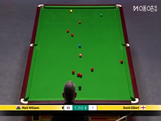 斯诺克英锦赛正赛32进16轮次 马克·威廉姆斯6-4大卫·吉尔伯特 20251201封面图