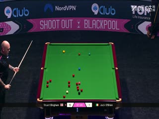 斯诺克单局限时赛128进64 斯图尔特·宾汉姆76-1杰克·奥布莱恩 20251212封面图