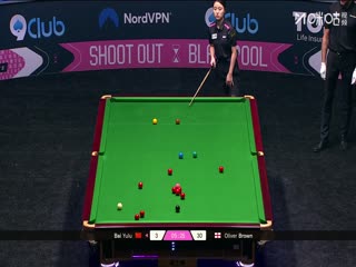 斯诺克单局限时赛64进32 奥利弗·布朗59-17白雨露 20251213封面图